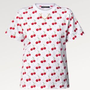 2025 Pre-Production New LV x Murakami CHERRY T-Shirt Small